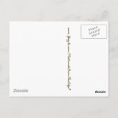 46 huisdieren briefkaart (Achterkant)