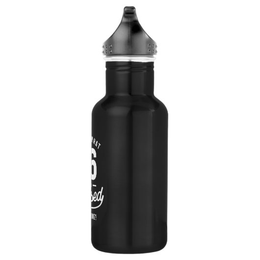 46 jaar - 46e verjaardag Funny Gift Waterfles (Rechts)