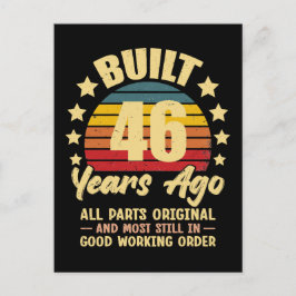 46 jaar geleden Alle onderdelen origineel 46e verj Briefkaart