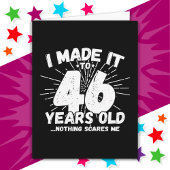 46 Jaar Oud Sarcastisch Meme Grappige 46e Verjaard Kaart