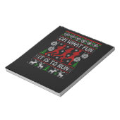 46.Kerstcadeauidee voor de lopers Oh, wat leuk. Notitieblok (Linkerzijde)