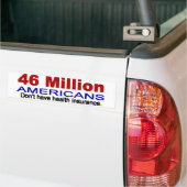 46 miljoen Amerikanen bumpersticker (Op Truck)