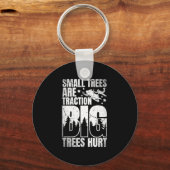 46.Snowmobile voor een Snowmobile bestuurder Sleutelhanger (Voorkant)