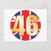 46 UK Gold Briefkaart (Voorkant)