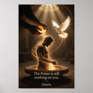 #46 Wandel door het geloof Inspirerend /Potter Poster