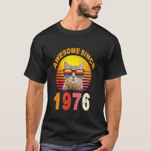 46e  geboortedag Geweldige sinds 1976 T-shirt