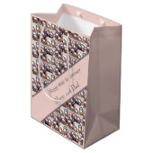 46e Jubileum Kaart Medium Cadeauzakje (Achterkant Gekanteld)