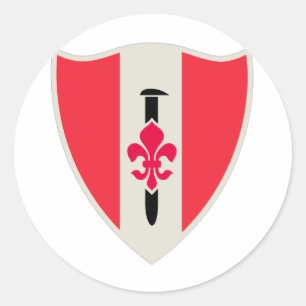 46e Legeringenieursbataljon Ronde Sticker