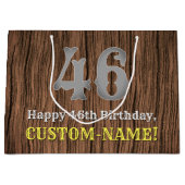 46e verjaardag: Country Western geïnspireerd uiter Groot Cadeauzakje (Voorkant)