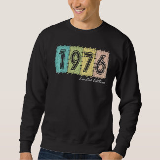 46e verjaardag Mannen dames 46 jaar 1976 2 Trui