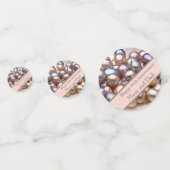 46th Wedding Jubileum Ceramic Ornament Confetti (Achterkanten)