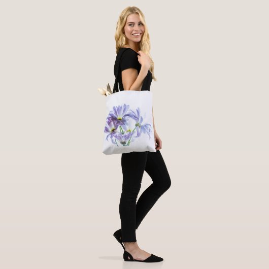 4721-High Key Roze Daisies Tote Bag (Op model)