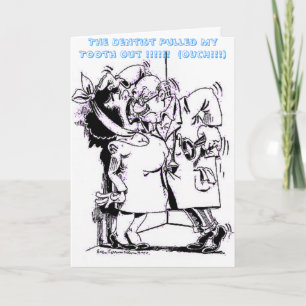 4726a, de Dentist heeft mijn tand eruit gehaald!!! Kaart