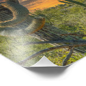 4792-2-woestijnlandschap bij zonsondergang foto afdruk (Hoek)