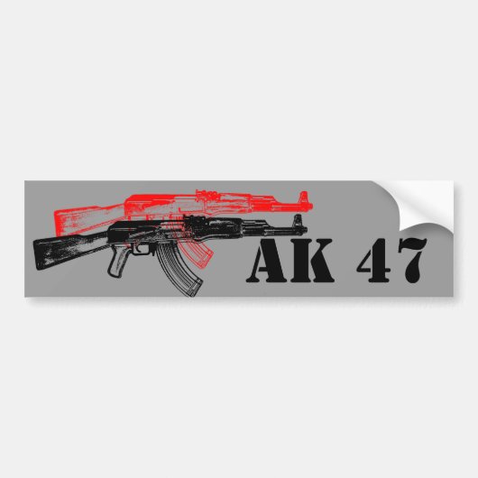 47 AK BUMPERSTICKER (Voorkant)