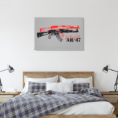 47 AK CANVAS AFDRUK (Insitu (Slaapkamer))