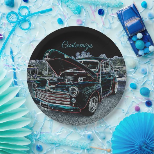 '47 Classic Automobile Papieren Bordje (Feest)