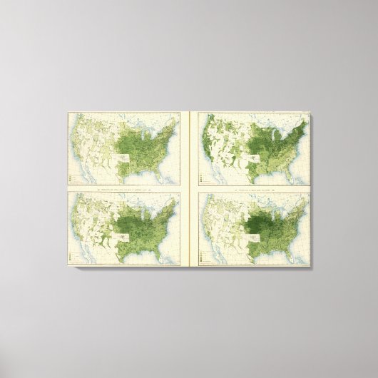 47 corn. 1890 canvas afdruk (Voorkant)