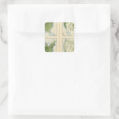 47 corn. 1890 vierkante sticker (Tas)