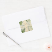 47 corn. 1890 vierkante sticker (Envelop)