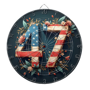 47 Donald Trump Dartbord