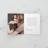 47 & Fabulous Orchid Photo Birthday Greeting Card Kaart (Binnen)