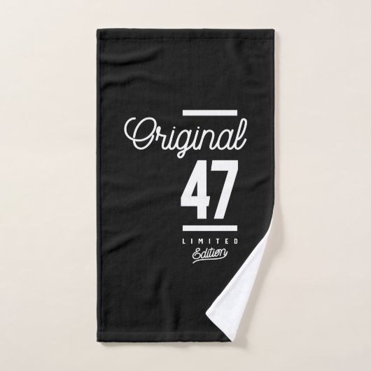 47 jaar - 47e verjaardag Funny Gift Handdoek (Handdoek)