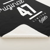 47 jaar - 47e verjaardag Funny Gift Sherpa Deken (3/4)