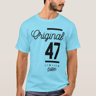 47 jaar - 47e verjaardag Funny Gift T-shirt