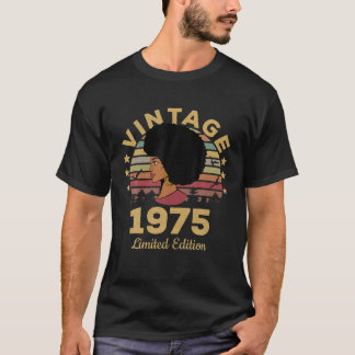 47 jaar Old Gifts  1975 Limited Edition 47T T-shirt