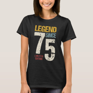 47 jaar oude 1975  47e geboortedag t-shirt