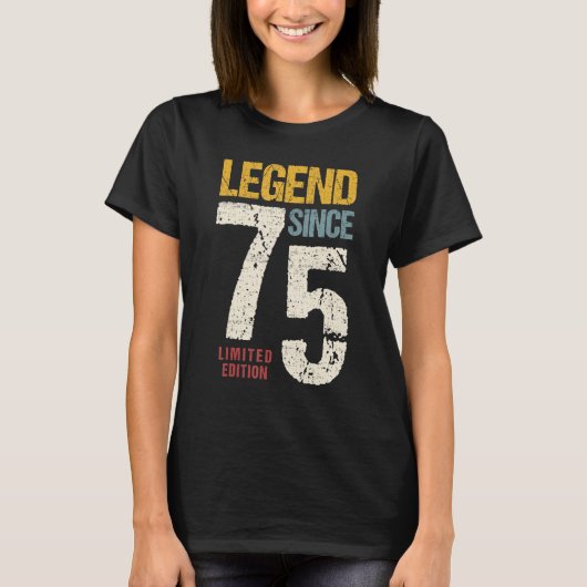 47 jaar oude 1975 47e geboortedag t-shirt (Voorkant)