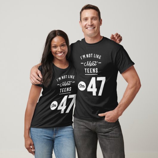 47 jaar oude cadeau | 47e verjaardag Cadeauideeën  T-shirt (Unisex)