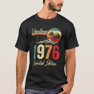 47 jaar oude Vintage 1976 47e verjaardag T-shirt
