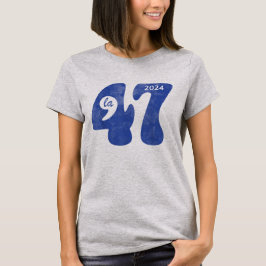47 Kamala Harris Verkiezing 2024 Komma La Presiden T-shirt