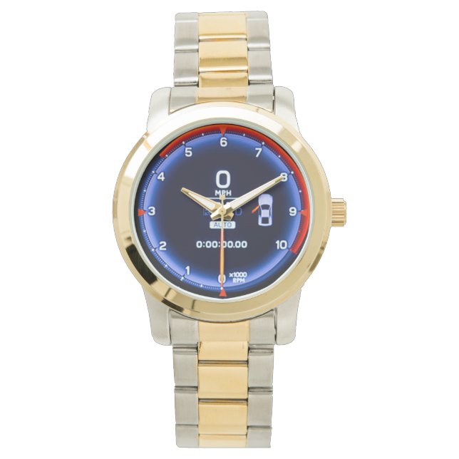 47. Lexus_LFA_snelheidsmeter Logo Accessoires Horl Horloge (Voorkant)