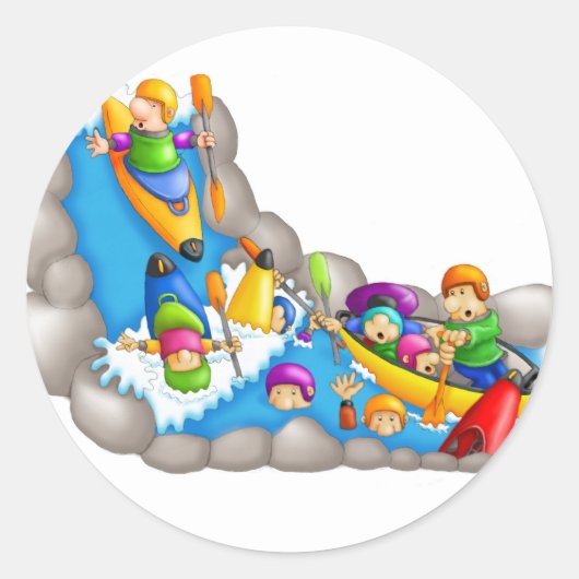 47_Liffey2 Ronde Sticker (Voorkant)