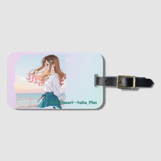 47_Plus 千葉 陽葵 - Chiba Himari Bagagelabel (Voorkant (horizontaal))