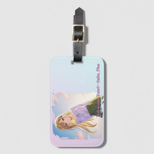 47_Plus 和歌山 優里 - Wakayama Yuuri  Bagagelabel (Voorkant (verticaal))