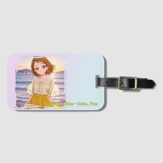 47_Plus 富山 光奈 - Toyama Hina Bagagelabel (Voorkant (horizontaal))