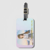 47_Plus 山梨 澄香 - Yamanashi Sumika Bagagelabel (Voorkant (verticaal))