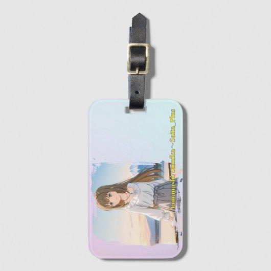 47_Plus 山梨 澄香 - Yamanashi Sumika Bagagelabel (Voorkant (verticaal))