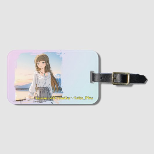 47_Plus 山梨 澄香 - Yamanashi Sumika Bagagelabel (Voorkant (horizontaal))