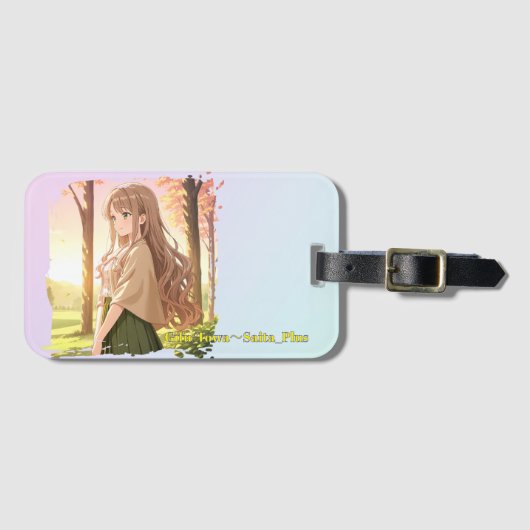 47_Plus 岐阜 灯羽 - Gifu Towa Bagagelabel (Voorkant (horizontaal))