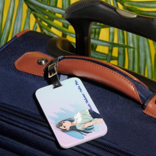 47_Plus 岩手 誠奈 - Iwate Makona Bagagelabel (Voorkant Insitu 1)