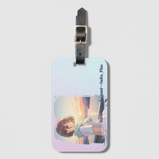 47_Plus 広島 和音 - Hiroshima Nagomi Bagagelabel (Voorkant (verticaal))