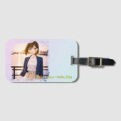 47_Plus 愛知 奏音 - Aichi Kanon Bagagelabel (Voorkant (horizontaal))