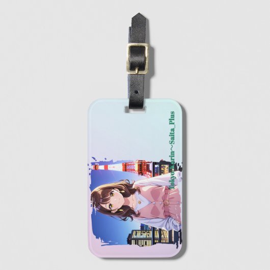 47_Plus 東京 華莉 - Tokyo Karin Bagagelabel (Voorkant (verticaal))