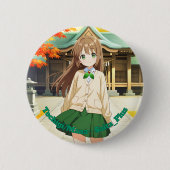 47_Plus 栃木 真奈 - Tochigi Mana Ronde Button 5,7 Cm (Voorkant)
