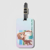 47_Plus 神奈川 海桜 - Kanagawa Miora Bagagelabel (Voorkant (verticaal))